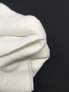 Şardonlu 3 İplik Kumaş, Parça 70x180 cm - Ekru