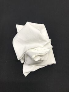 İnce Ribana Kumaş - Parça 30x110 cm - Ekru