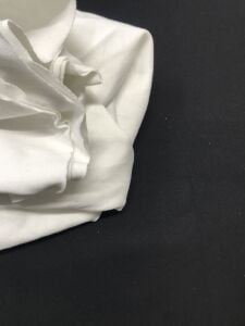 İnce Ribana Kumaş - Parça 50x160 cm - Ekru