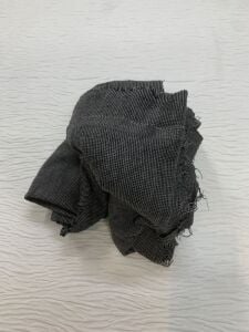 Dış Giyimlik Klasik Kazayağı Kumaş Antrasit, Parça 240x145 cm