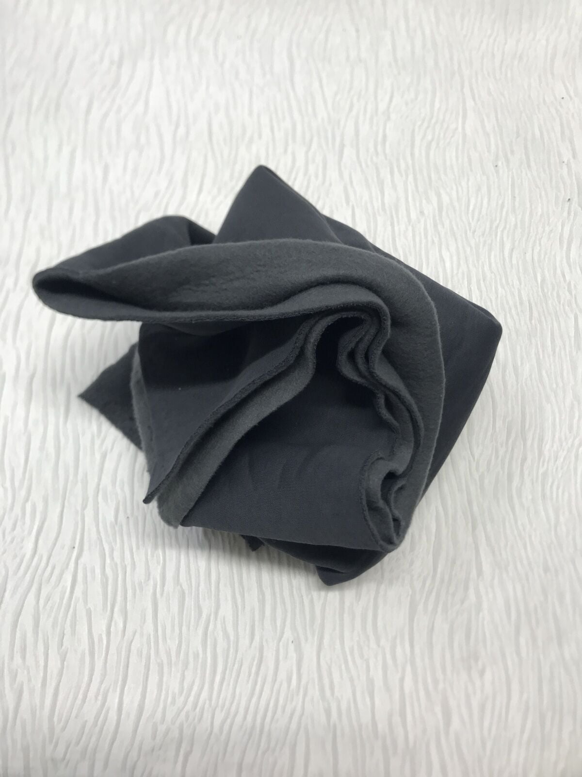 Şardonlu 3 İplik Kumaş, Parça 60x170 cm - Füme