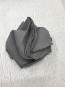 Şardonlu 3 İplik Kumaş, Parça 60x180 cm - Gri