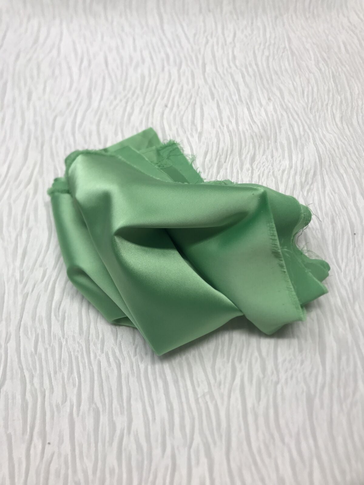 Saten Kumaş, Parça 90x120 cm - Yeşil