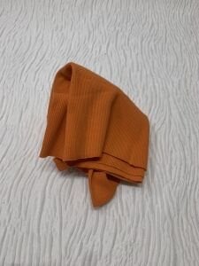 Ribana Fitilli Kumaş, Parça 25x120 cm - Turuncu