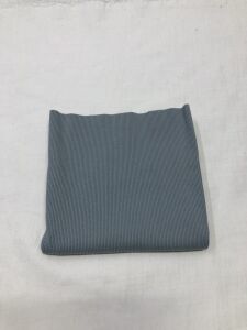 Ribana Fitilli Kumaş, Parça 40x120 cm - İndigo Gri