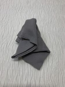 Ribana Fitilli Kumaş, Parça 30x120 cm - Gri