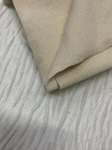 Ribana Fitilli Kumaş, Parça 35x70 cm - Krem