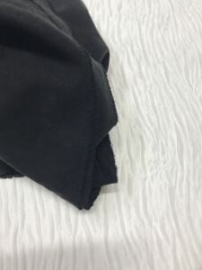 Tensel Keten Kumaş, Parça 85x145 cm - Siyah (HAFİF KİRLİ)