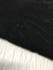 Tensel Keten Kumaş, Parça 85x145 cm - Siyah (HAFİF KİRLİ)