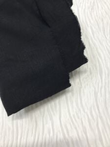 Tensel Keten Kumaş, Parça 95x140 cm - Siyah