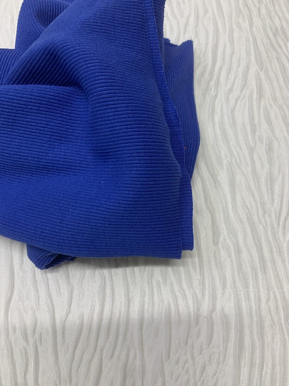 Ribana Fitilli Kumaş, Parça 40x110 cm - Saks Mavi