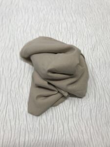 Tensel Keten Kumaş, Parça 100x140 cm - Sütlü Kahve