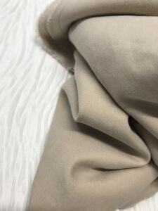 Tensel Keten Kumaş, Parça 100x140 cm - Sütlü Kahve