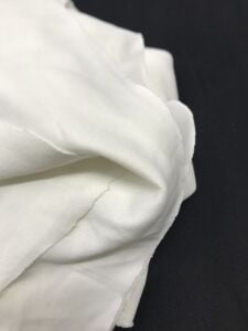 Dalgıç Krep Kumaş, Parça 100x150 cm - Ekru (HAFİF KİR VAR)