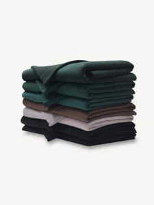 Ribanalı Şardonlu 3 İplik Kumaş Seti, Boyları 80-90 cm arası 7 adet