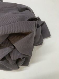 Füme İnce Kaşkorse Kumaş, Parça 200x130 cm (BOYDAN ÇİZGİ VAR)