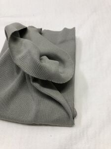 Ribana Fitilli Kumaş, Parça 35x110 cm - Gri