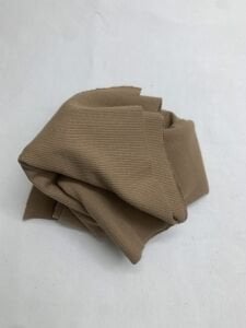 Kahverengi Kaşkorse (Ribana) Kumaş, Parça 45x110 cm