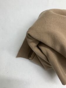 Kahverengi Kaşkorse (Ribana) Kumaş, Parça 45x110 cm