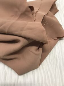 Medine İpeği Kumaş, Parça 75x150 cm - Somon