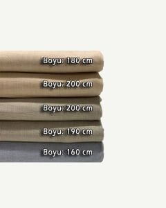 Pantolonluk Keten Kumaş Seti, Boyları 160-200 cm arası 5 adet