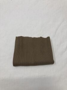 Ribana Fitilli Kumaş, Parça 25x120 cm - Kahverengi