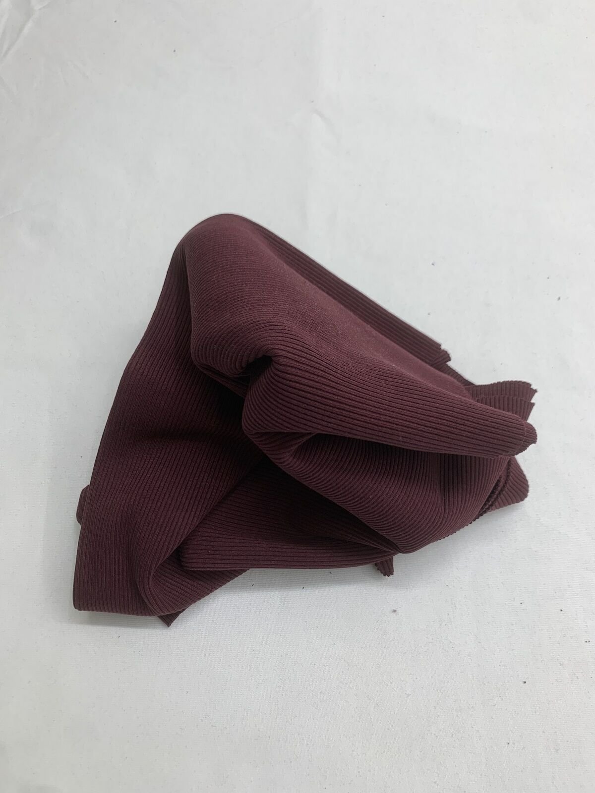 Bordo Kaşkorse (Ribana) Kumaş, Parça 40x130 cm