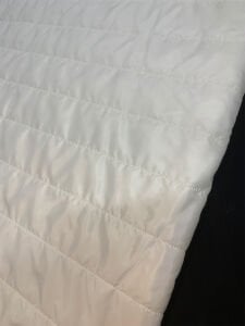 Ekru Kapitone Kumaş Montluk - Tek Taraflı