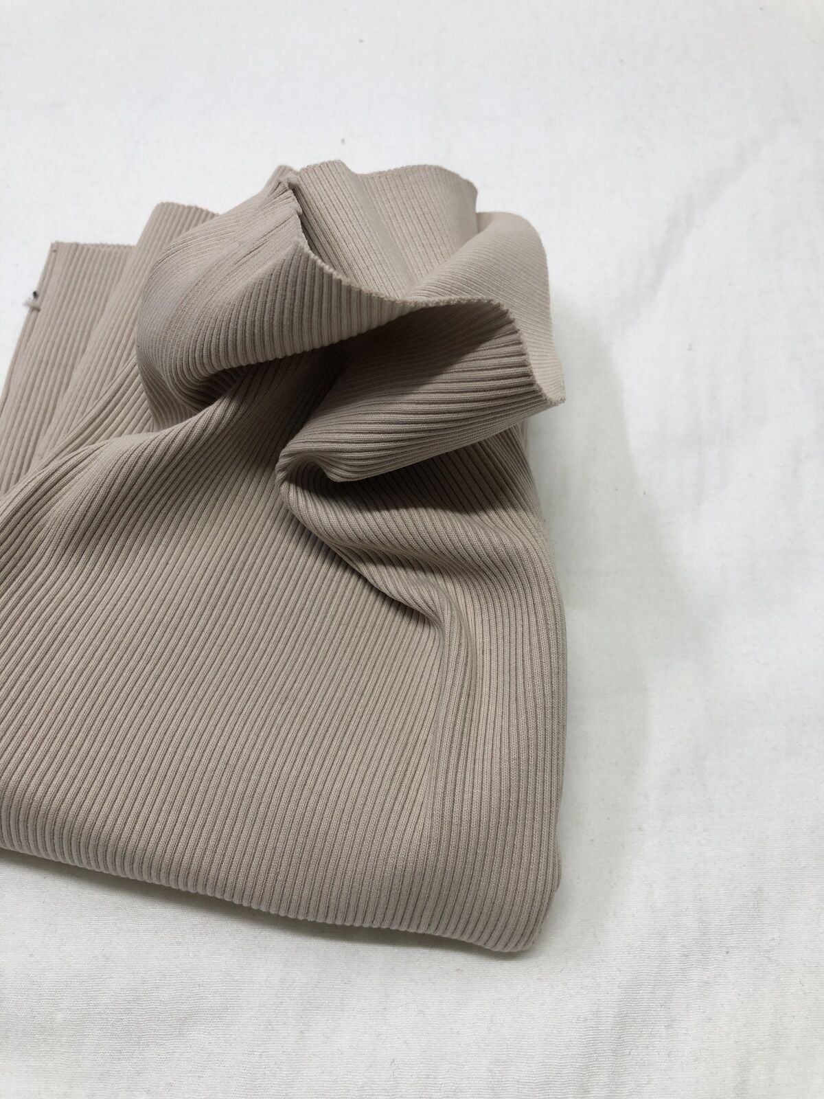 Ribana Fitilli Kumaş, Parça 40x130 cm - Sütlü Kahve