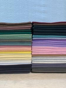 20 kg Ribana Fitilli Kumaş Seti, Boyları 30-100 cm arası 59 adet