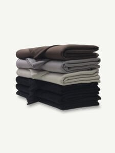 Ribanalı Şardonlu 3 İplik Kumaş Seti, Boyları 100-115 cm arası 6 adet