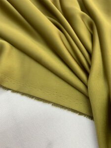 Yağ Yeşili Asetat Saten Kumaş