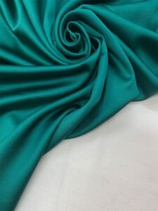 Zümrüt Yeşili Asetat Saten Kumaş
