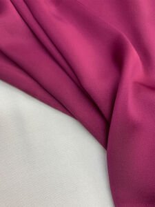 Mürdüm Rengi Asetat Saten Kumaş