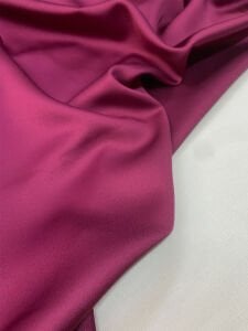 Mürdüm Rengi Asetat Saten Kumaş