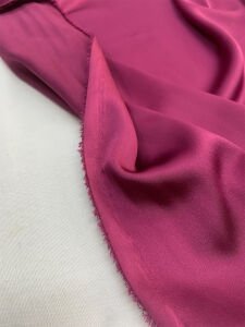 Mürdüm Rengi Asetat Saten Kumaş