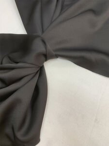 Siyah Asetat Saten Kumaş