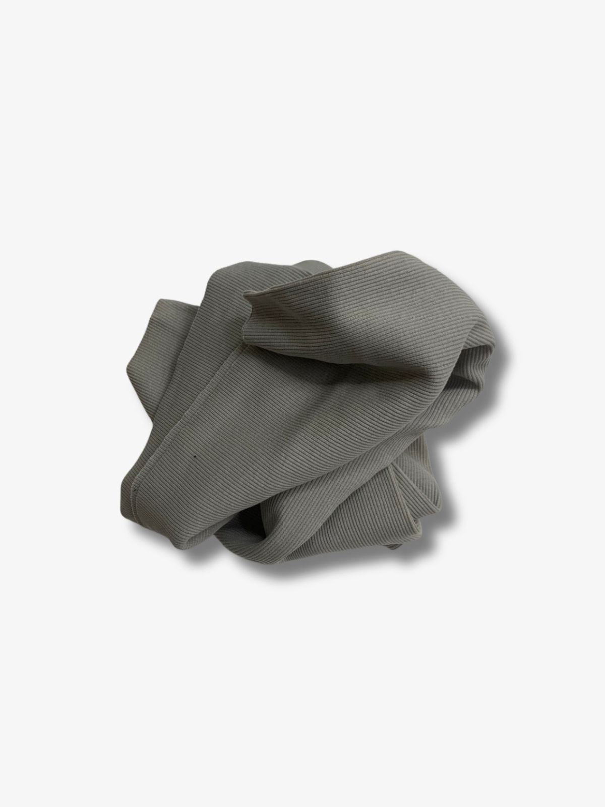 Gri Kaşkorse (Ribana Fitilli) Kumaş, Parça 45x120 cm