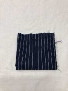 Lacivert Beyaz Gömleklik Kumaş %100 Pamuk, Parça 65x140 cm