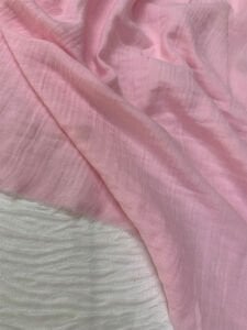 Pembe Müslin Kumaş