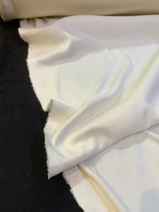 İnce Kaşkorse Esnek Kumaş Seti, Boyu 52 metre 1 Top Krem Rengi
