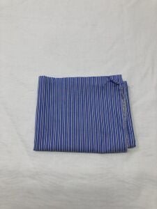 Mavi Beyaz Gömleklik Kumaş %100 Pamuk, Parça 130x90 cm
