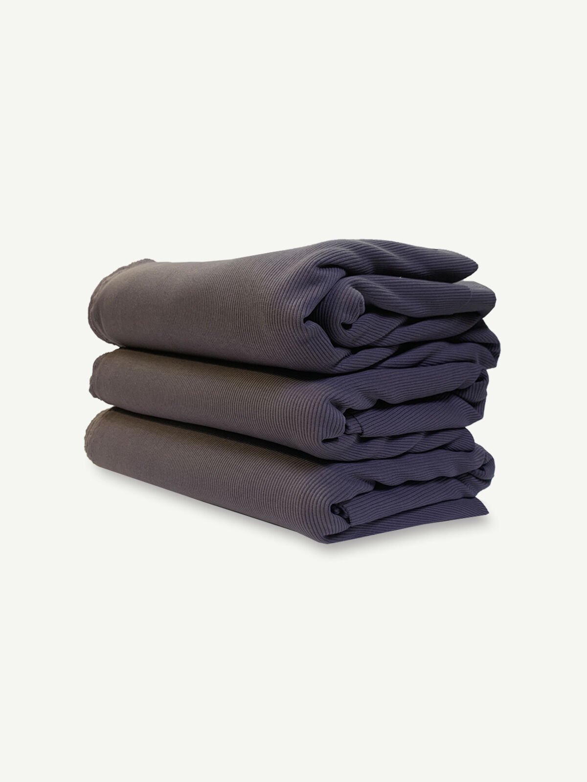 Füme Kaşkorse (Ribana) Kumaş Seti, Boyları 270-300-380 cm 3 adet (İĞNE İZİ VAR)