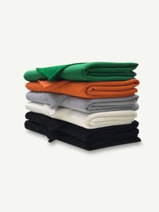 Ribanalı Şardonlu 3 İplik Kumaş Seti, Boyları 100-115 cm arası 6 adet