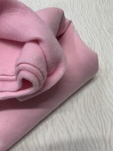 Şardonlu 3 İplik Kumaş, Parça 55x180 cm - Pembe (HAFİF KİR VAR)