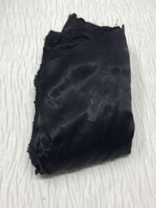 Viskon Saten Kumaş, Parça 160x130 cm Siyah