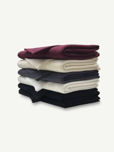 Ribanalı Şardonlu 3 İplik Kumaş Seti, Boyları 100-115 cm arası 6 adet