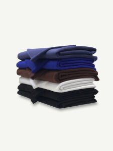 Ribanalı Şardonlu 3 İplik Kumaş Seti, Boyları 100-120 cm arası 6 adet