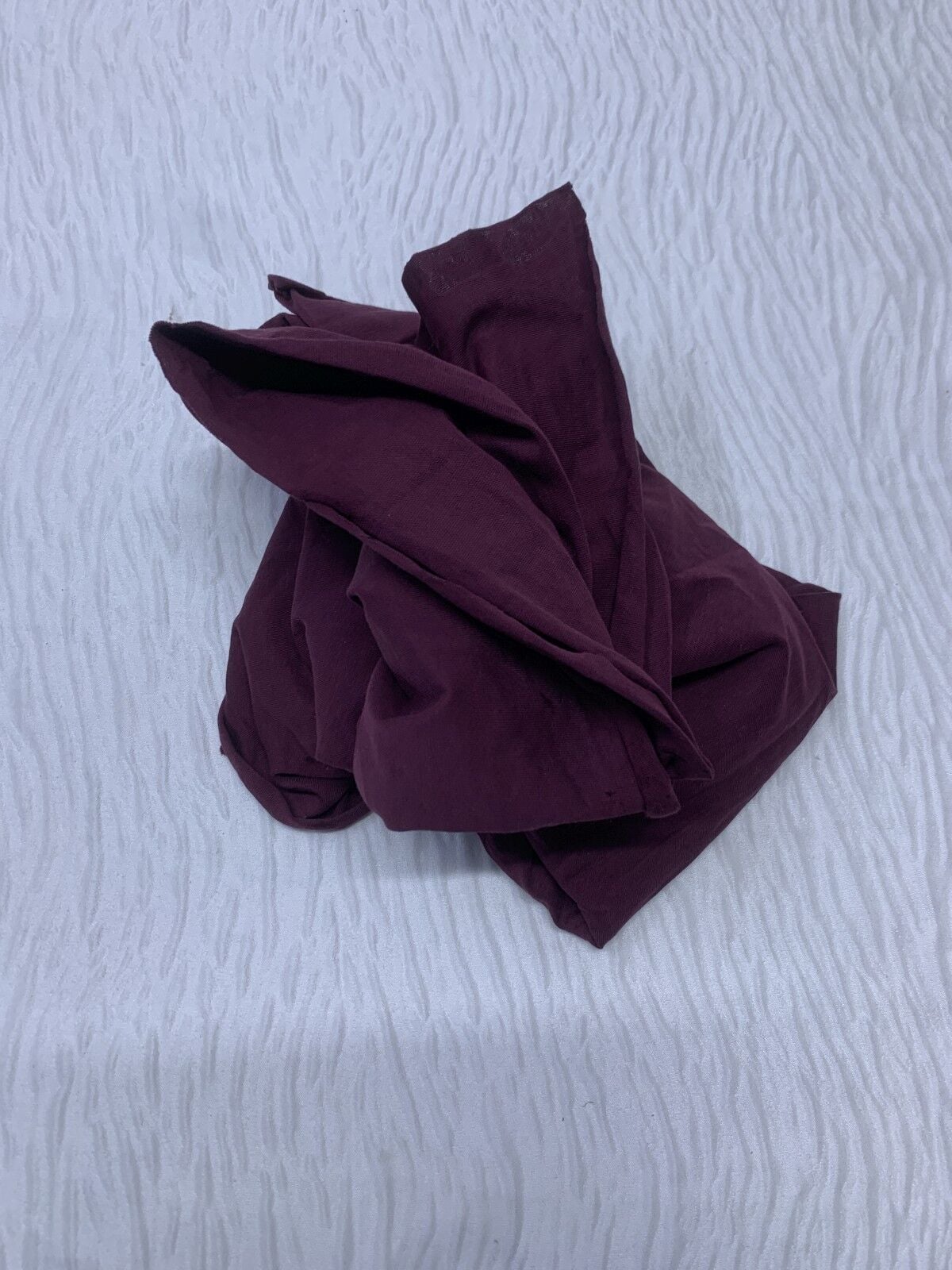 Likralı Süprem Kumaş, Parça 50x180 cm - Bordo