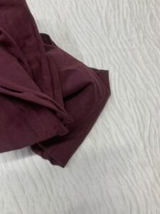 Likralı Süprem Kumaş, Parça 50x180 cm - Bordo